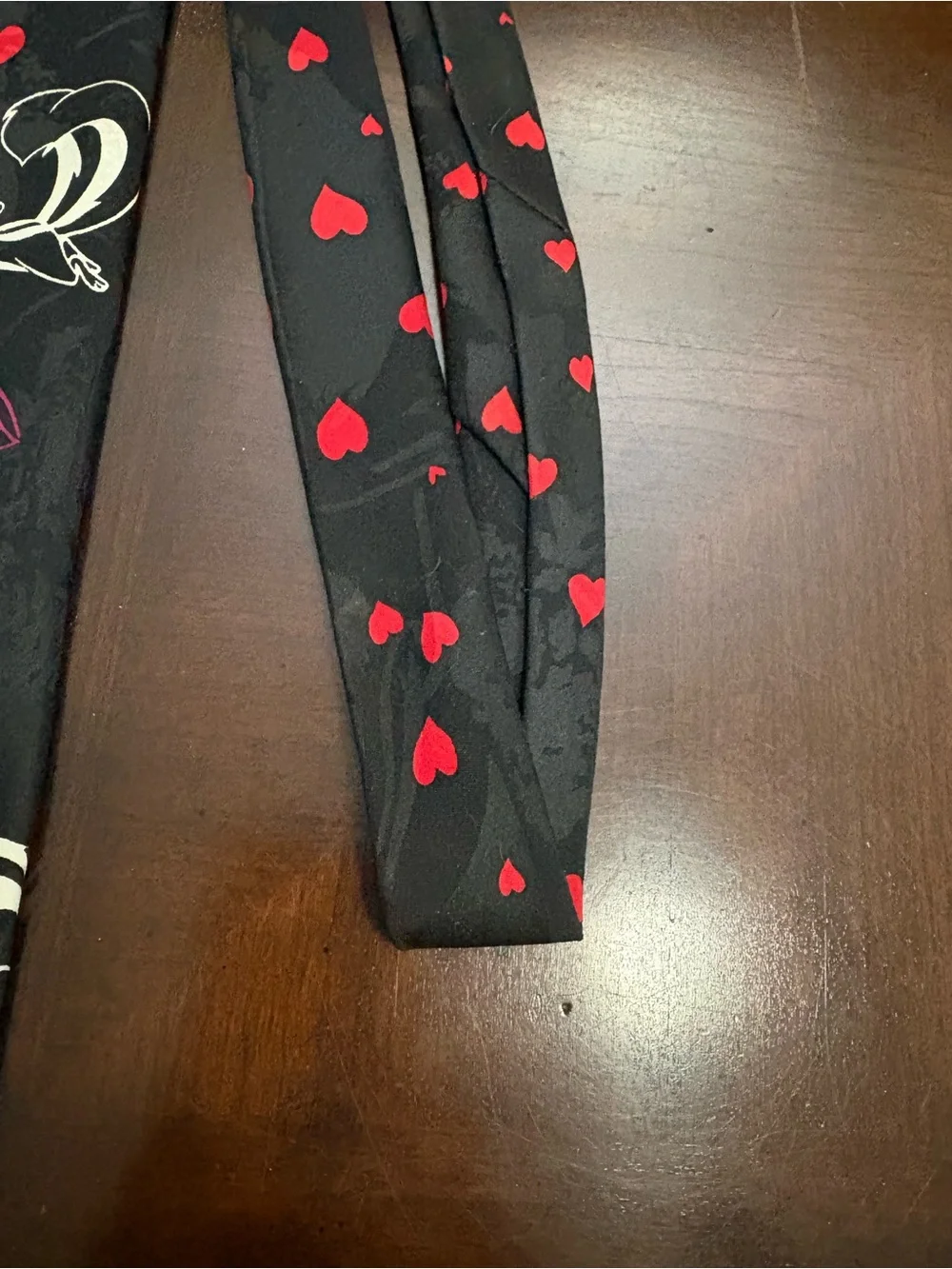 Pepe Le Pew Looney Tunes Mania Tie 1993 100% Polyester Penelope Love